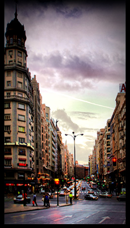 gran via de Madrid